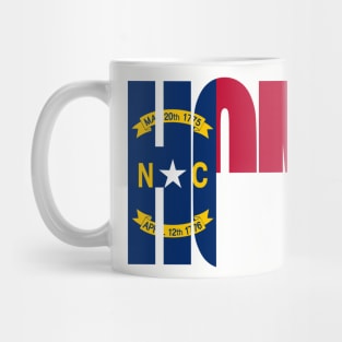 North Carolina Home - State Flag Mug